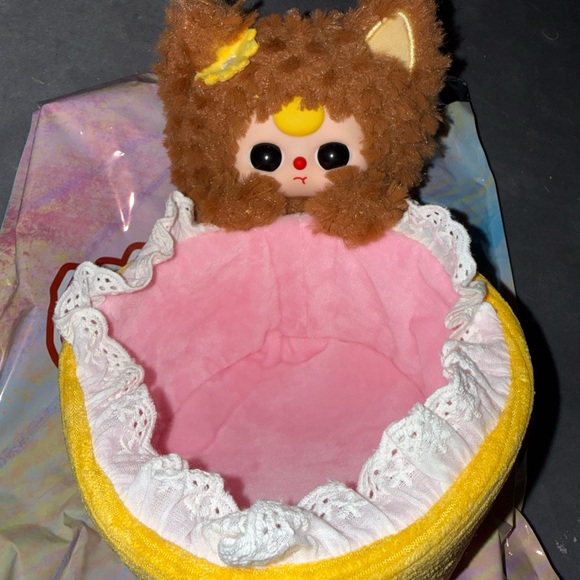 Baby Three Other - Baby Three Storage Basket - Brown Kitty